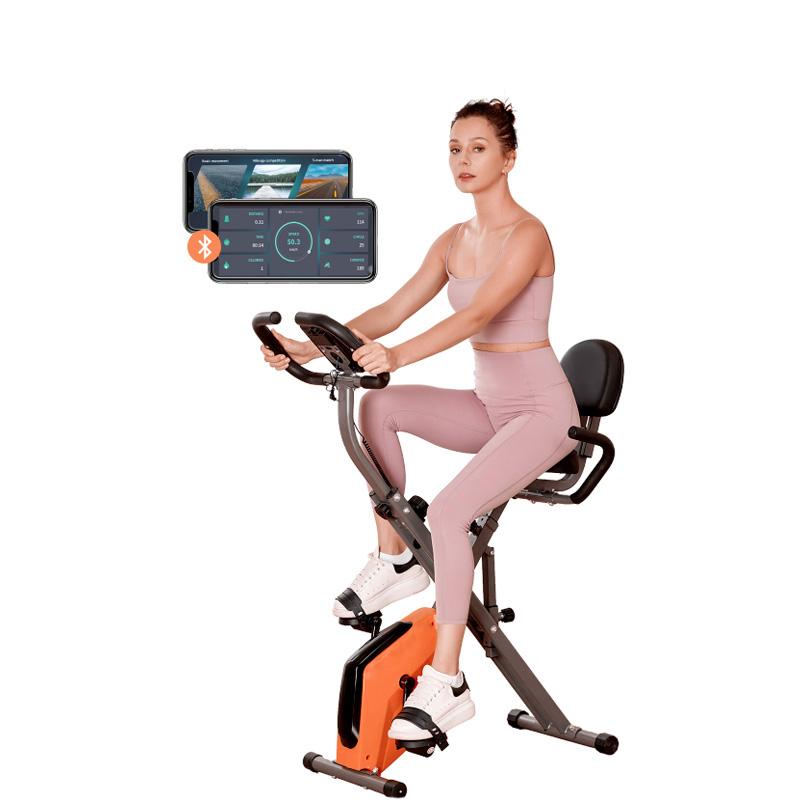 3 Ways Magnetic Upright Bicycle With Heart Rate Helps You