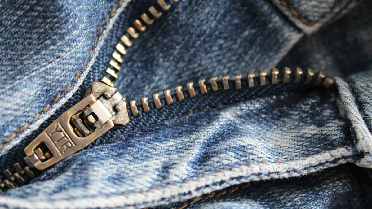 What do British people call zippers?