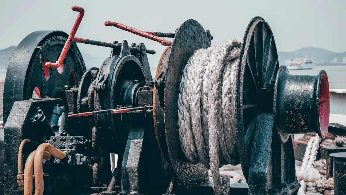 Benefits of Using Crane Hydraulic Dual Winches for Deck Machinery