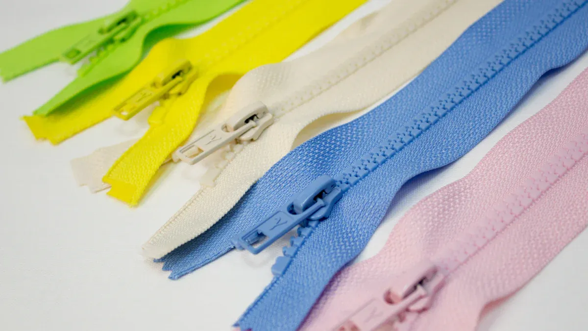 Durability Comparison: Plastic vs. Metal Zipper Sliders