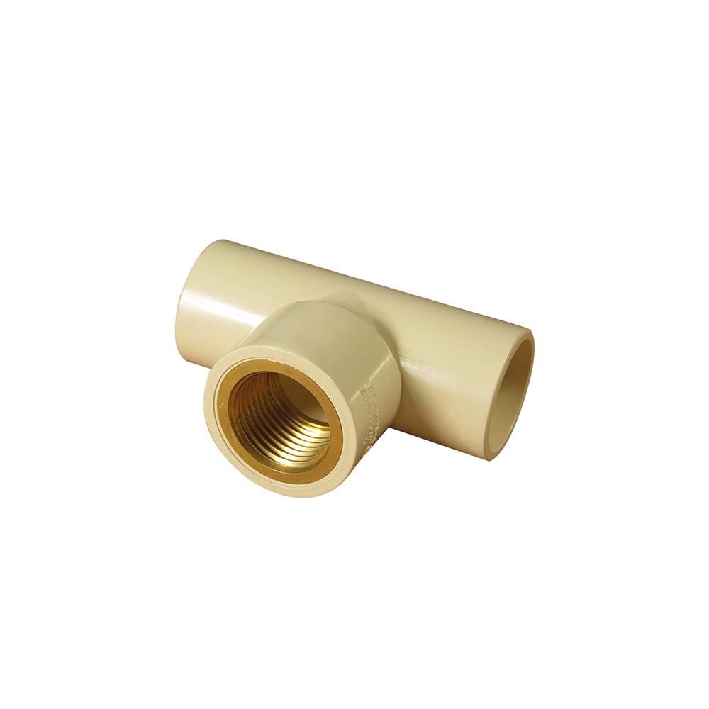 What Makes CPVC Plumbing Tee Fitting with Brass Insert a Superior Solution for Water Lines