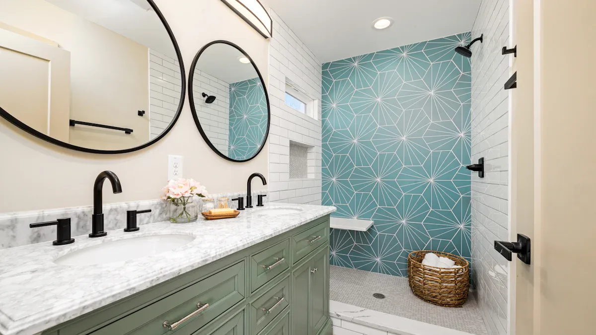 Vous recherchez des articles de salle de bain durables avec une touche contemporaine ?