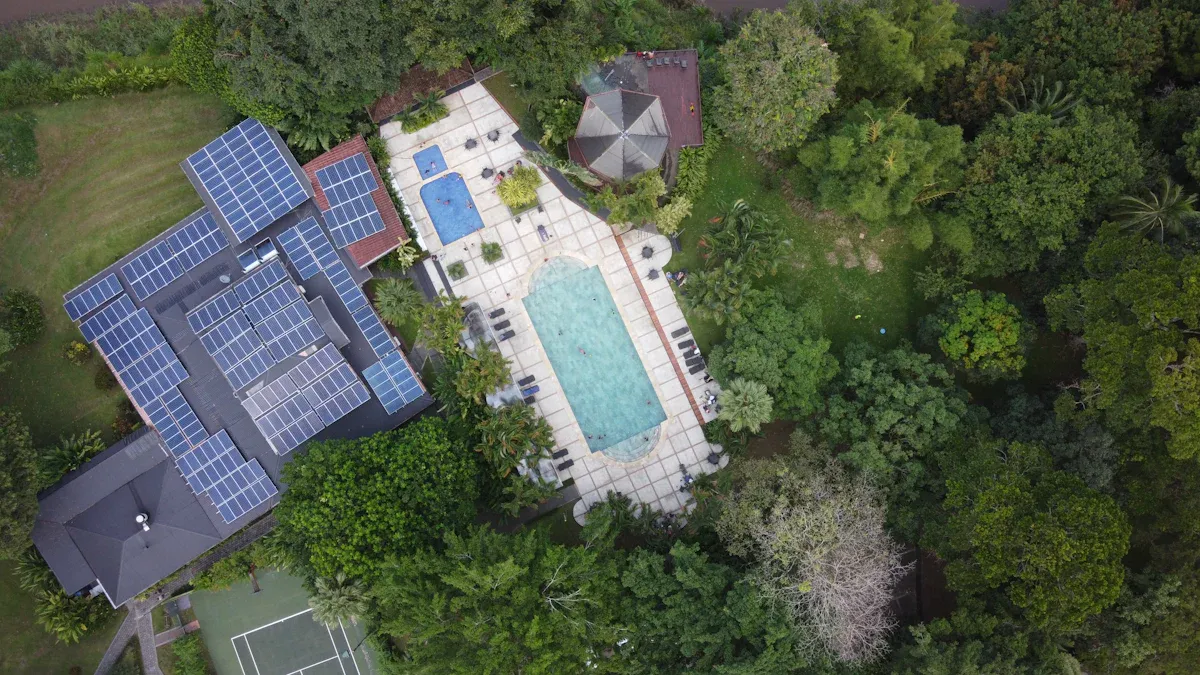 How Solar Garden Lights Deliver Resort Energy Savings