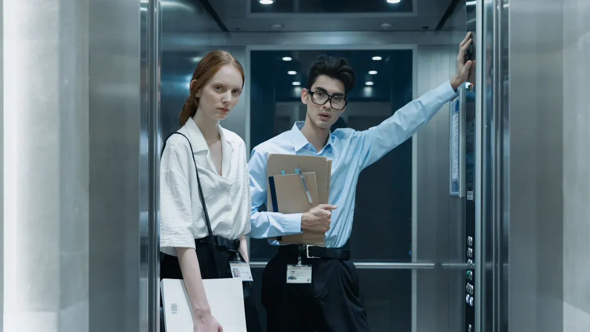 Elevator Terms in English and Mandarin