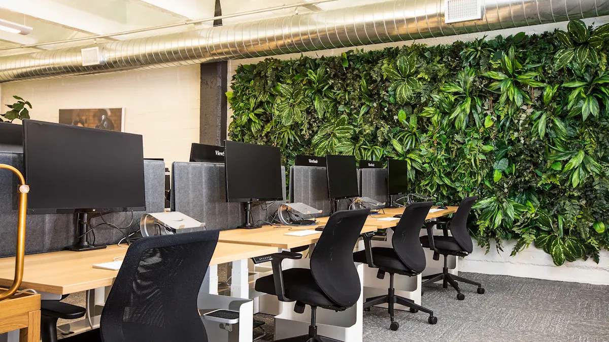 Customizability and Versatility of Six-person Booth-A Furniture Matching