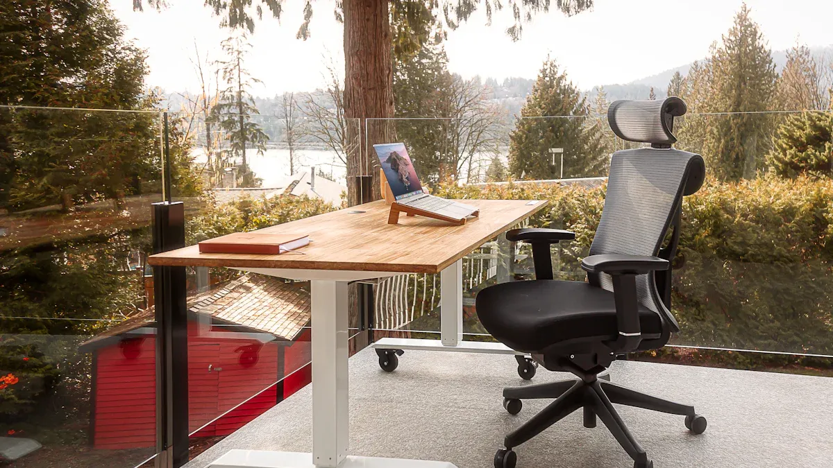 Boosting Productivity with a Sit Stand Desk Pneumatic