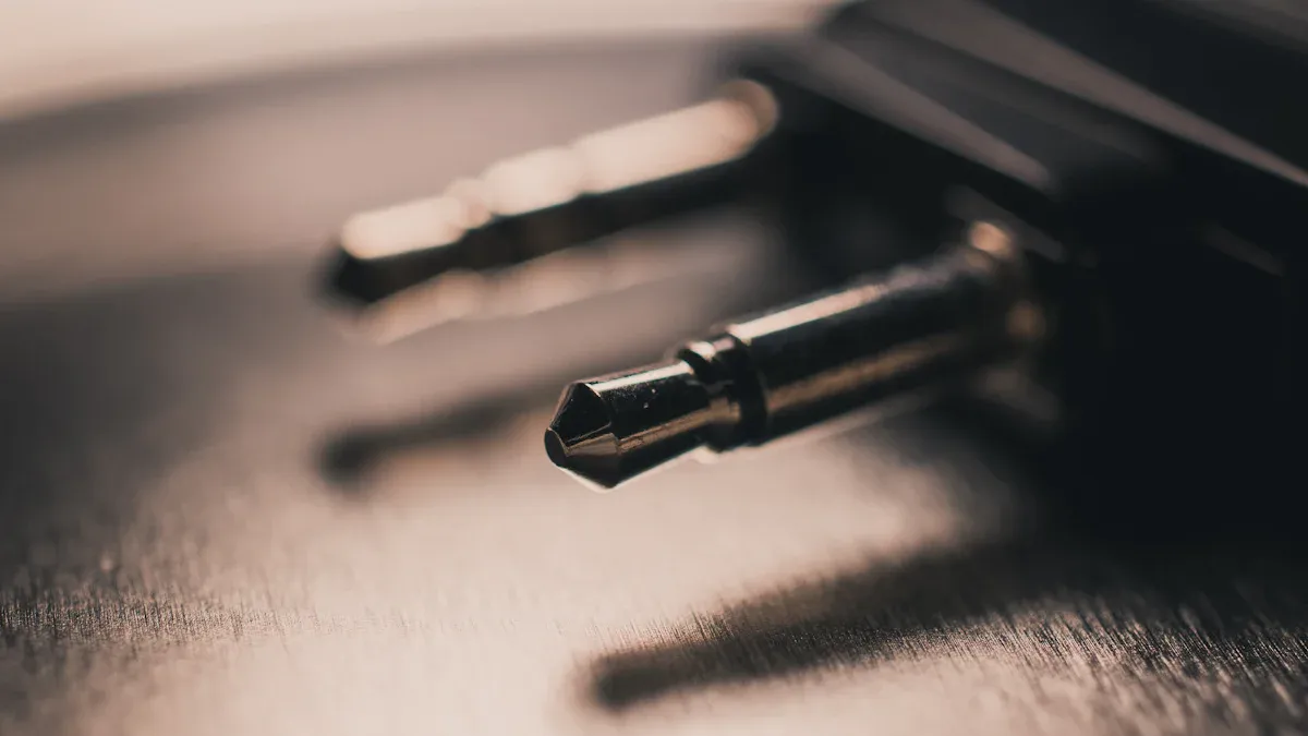 Quiet audio plug: Look for hardware damage