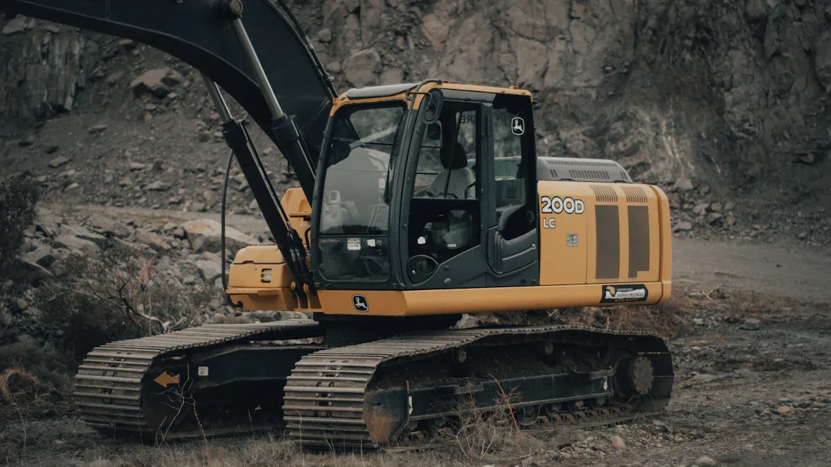 Verstaan ​​Dumper Rubber Rupsbande