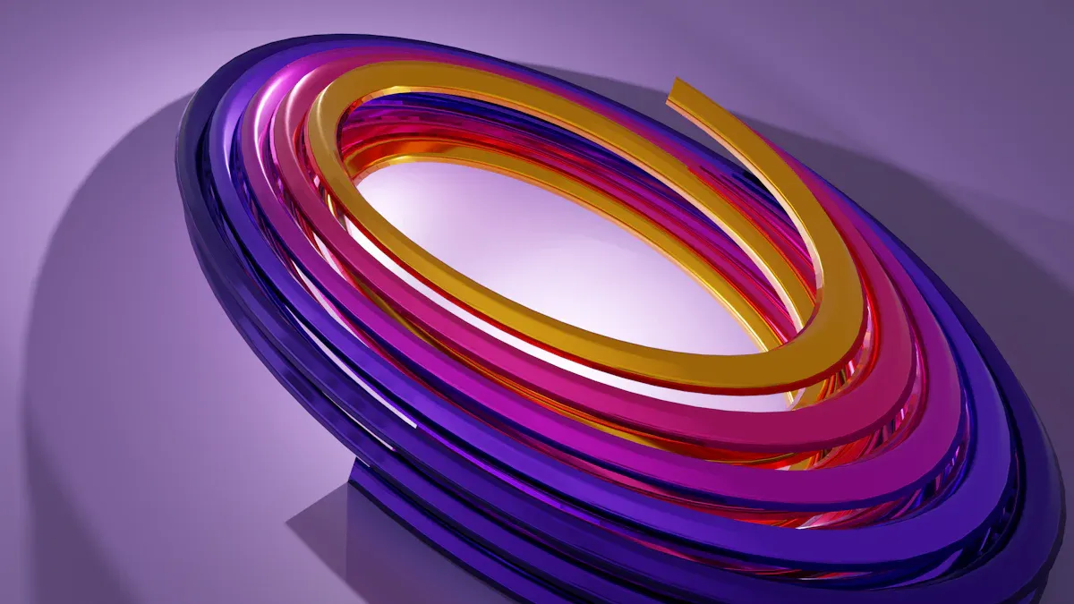 Applications of Colorful Round Elastic Rubber