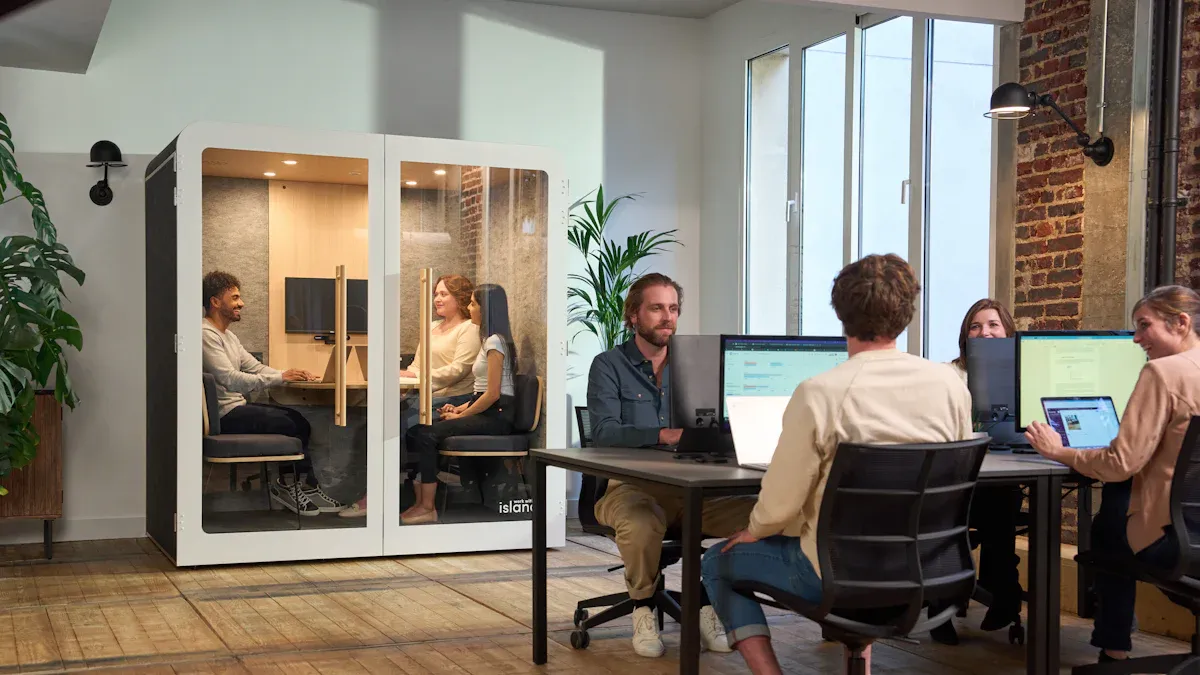 Key Innovations in Soundproof Booth Office Design