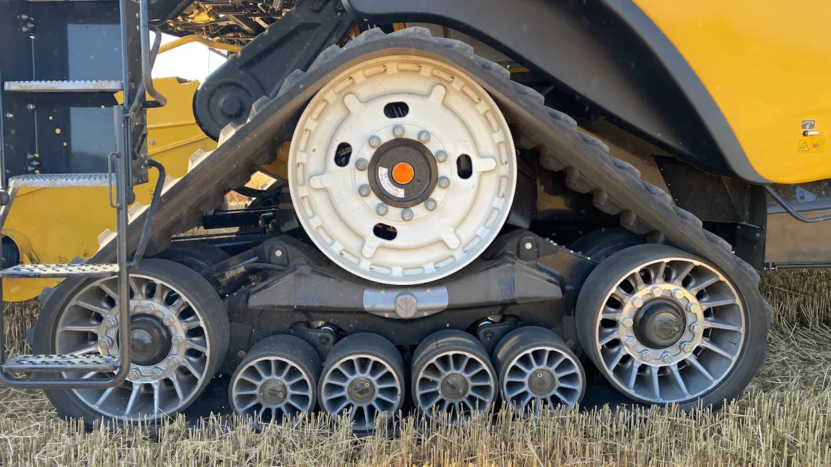How Rubber Tracks for Skid Loaders Reduce Vibration and Noise