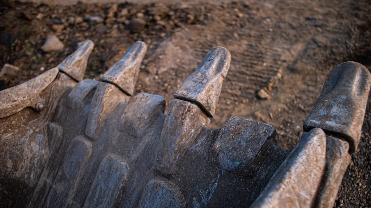 ಹಂತ 3: ಅಗೆಯುವ ರಬ್ಬರ್ ಟ್ರ್ಯಾಕ್ಗಳಿಗೆ ಟ್ರ್ಯಾಕ್ ಗಾತ್ರ, ಅಗಲ ಮತ್ತು ಫಿಟ್ ಅನ್ನು ಮೌಲ್ಯಮಾಪನ ಮಾಡಿ.