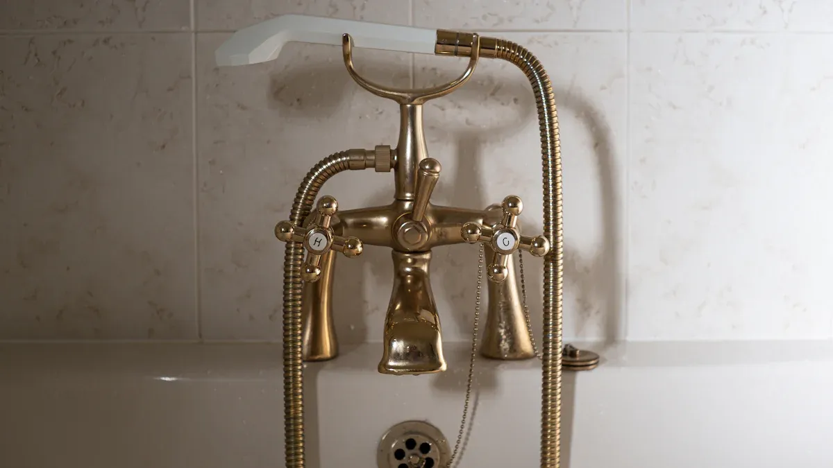Combien existe-t-il de types de traitements de surface pour les accessoires de salle de bains ?