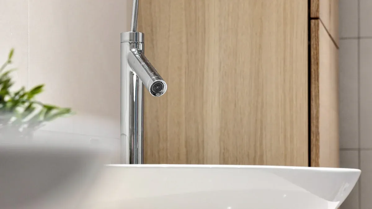 High-End Custom Monoblock Bathroom Faucets