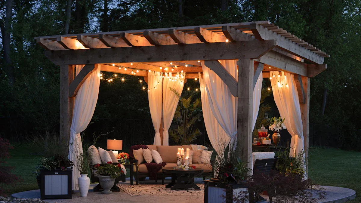 Exploring the Fold Out Gazebo
