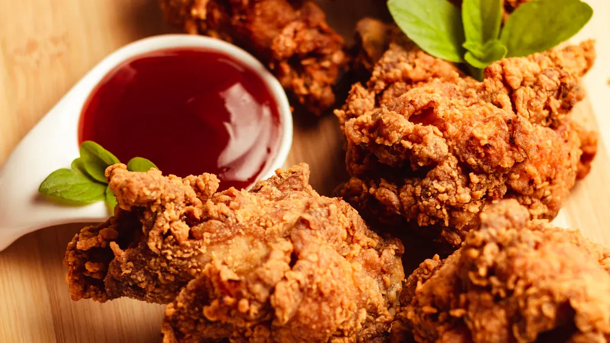 How Does the 4.5L Mechanical Air Fryer Achieve Crispiness