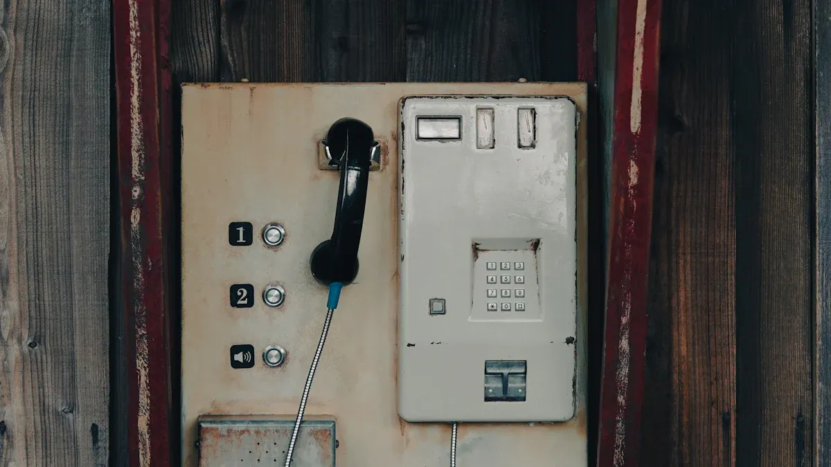 Why Do Railway Stations Cling to Retro Industrial Telephone Handsets?