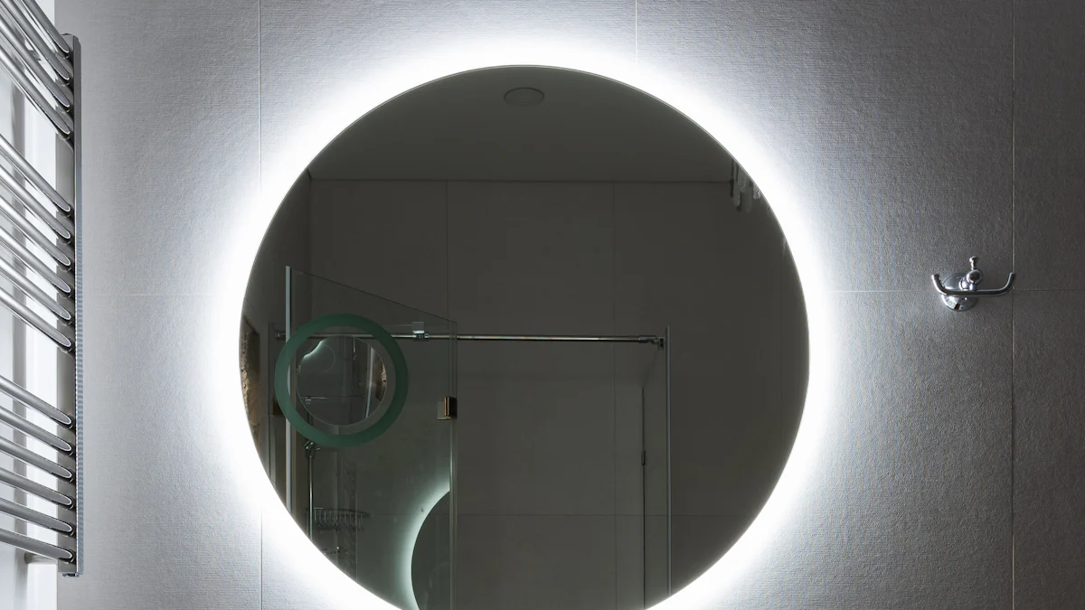 Incorporating Acrylic LGP Decorated LED Mirrors into Interiors