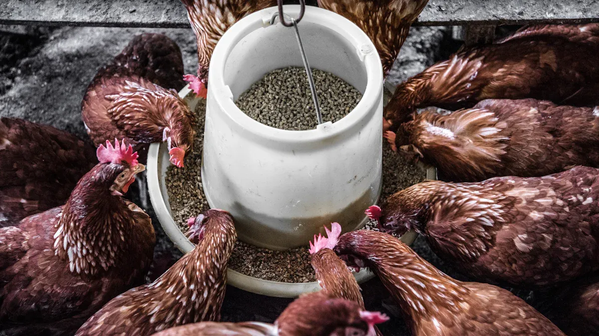 How to Use Dried Mealworms in Poultry Feed