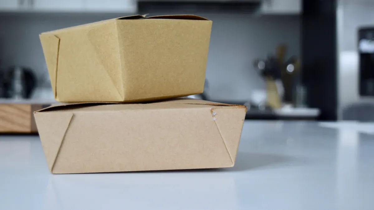 Surprising ways eco-friendly paper food grade tray material high bulk take away base paper beats plastic