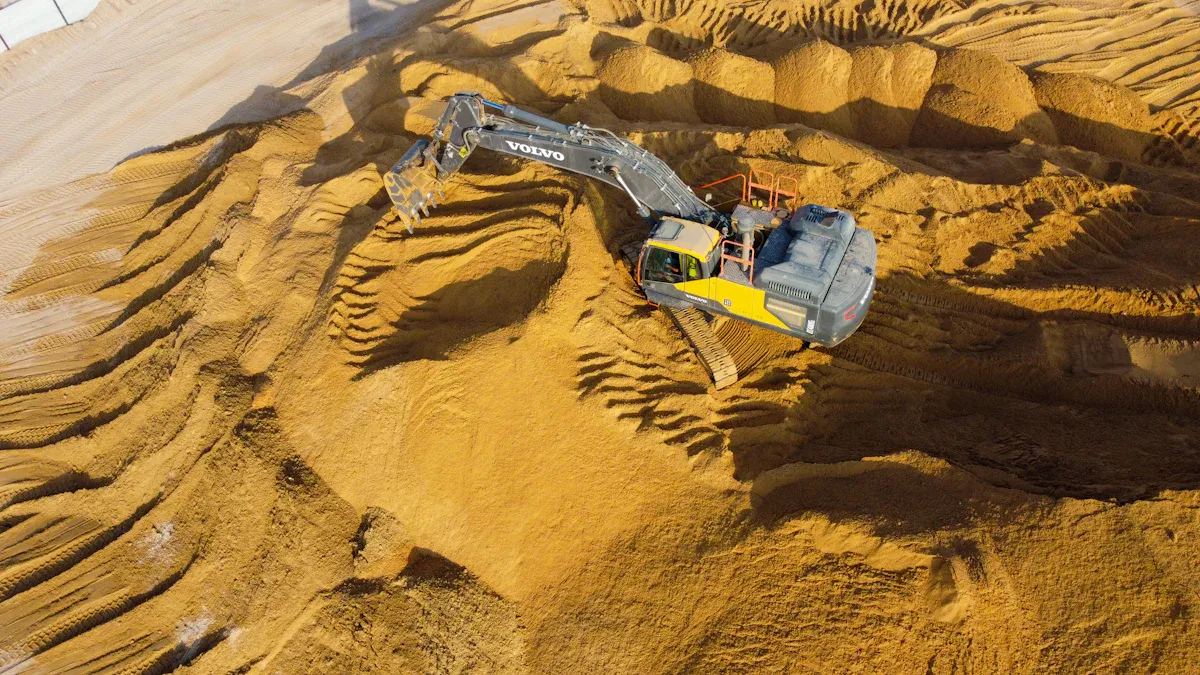 Matching Excavator Tracks to Specific Terrains
