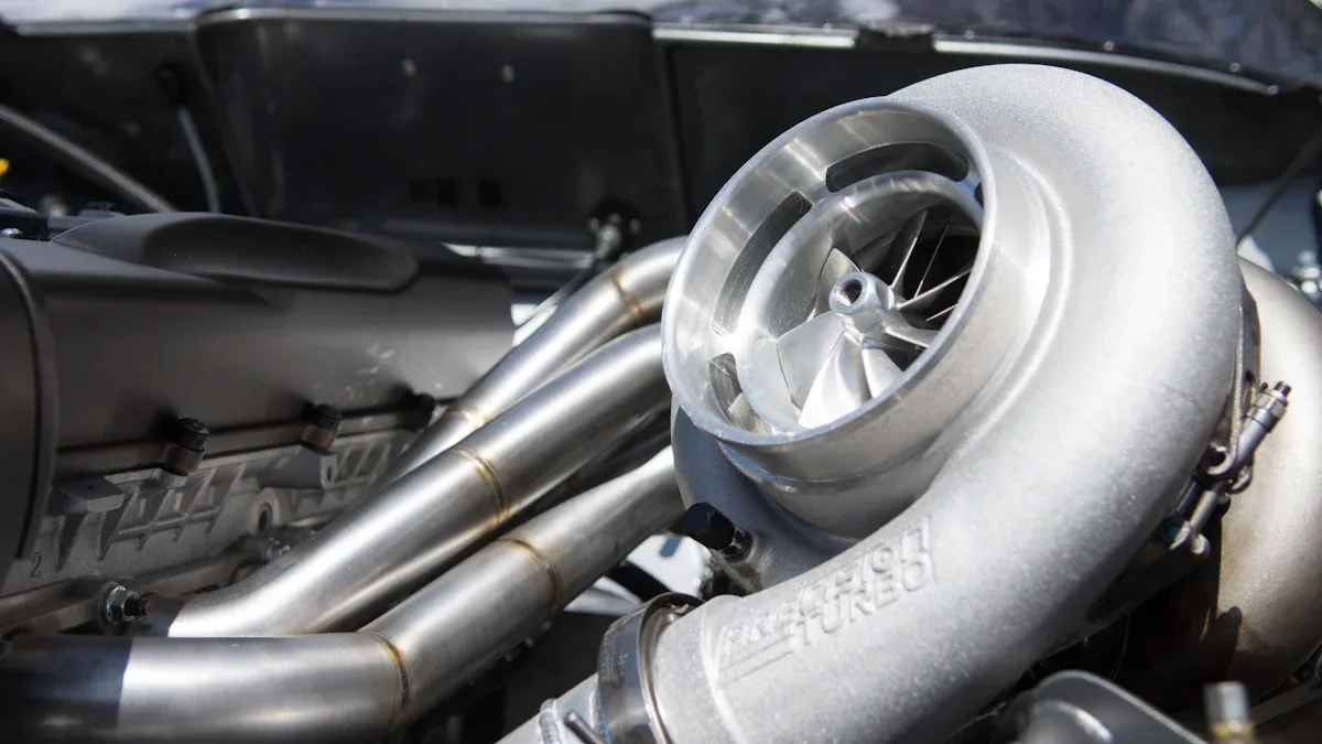 ការ​ប្រើ​ប្រាស់​ដែក​អ៊ីណុក​ Exhaust Manifolds