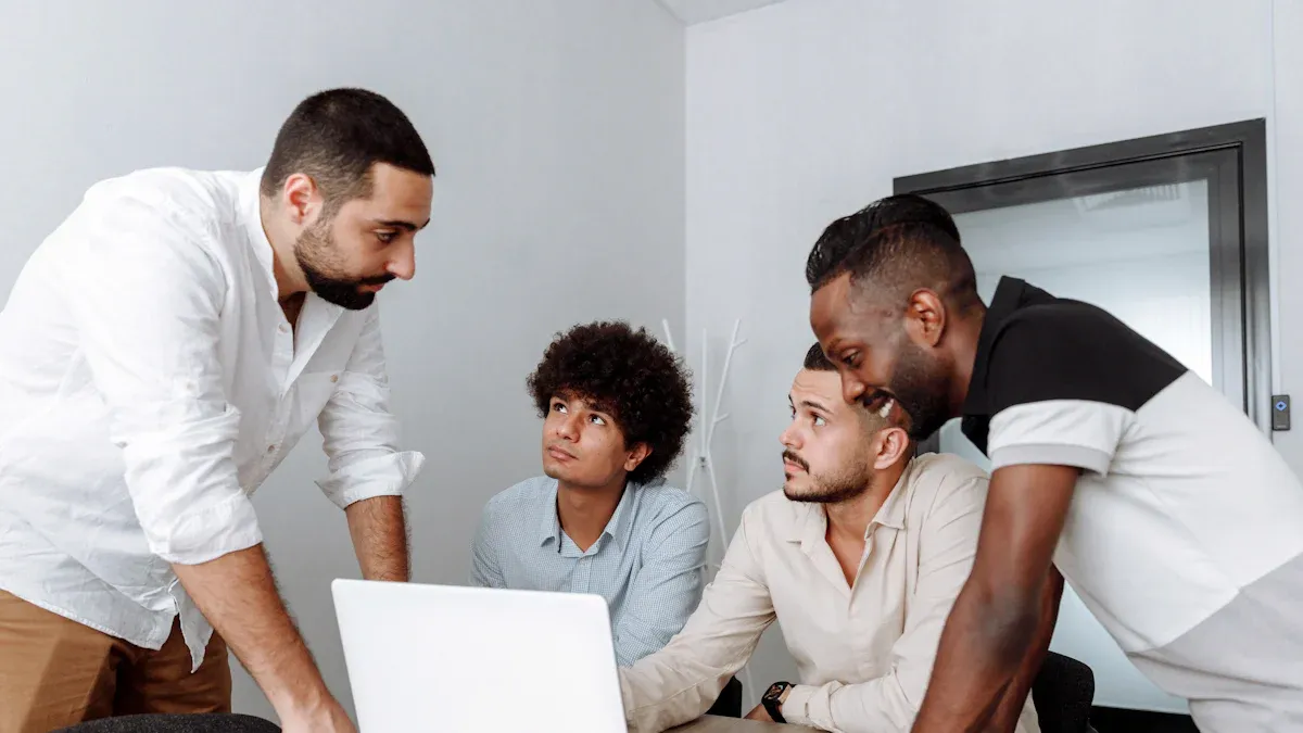 How Six-person Booth-A Furniture Matching Enhances Teamwork