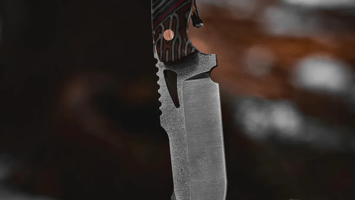 Real-World Impact of Lost Wax Casting Knife Blades in Action