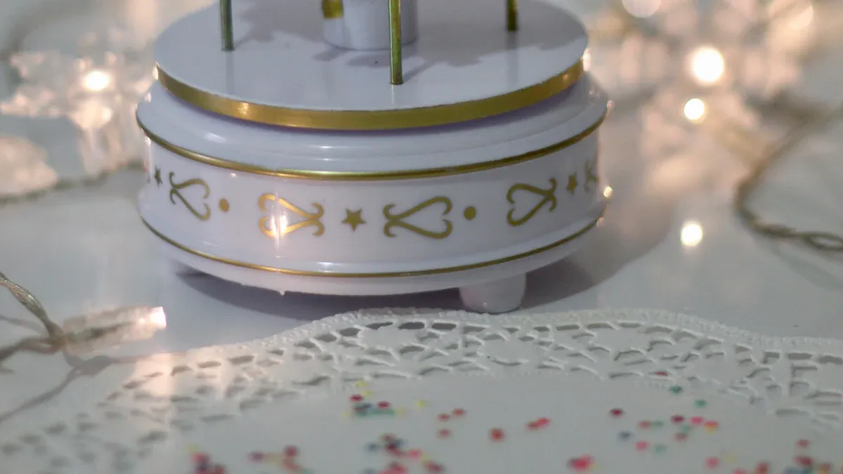 How a music box movement creates melodies
