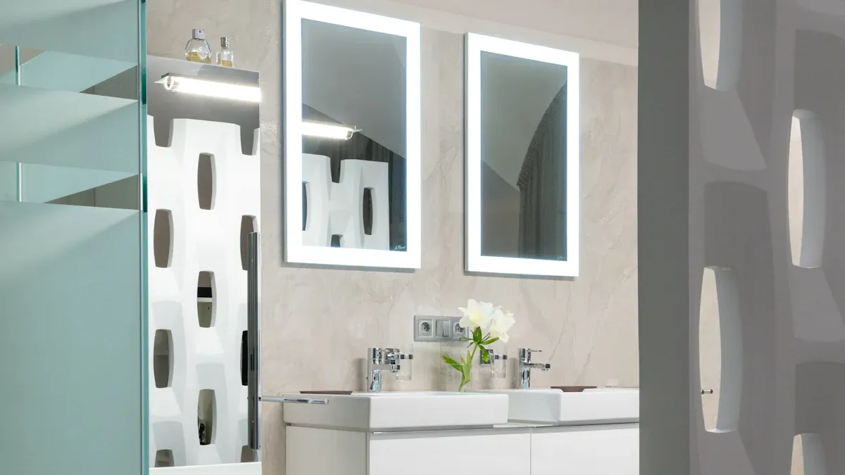Shaver Socket Mirror Style and Size