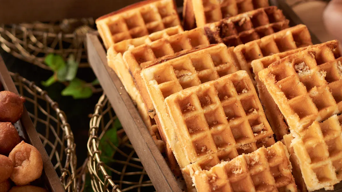 Tippsfürdenfamilienalltag mit dem waffeleisen