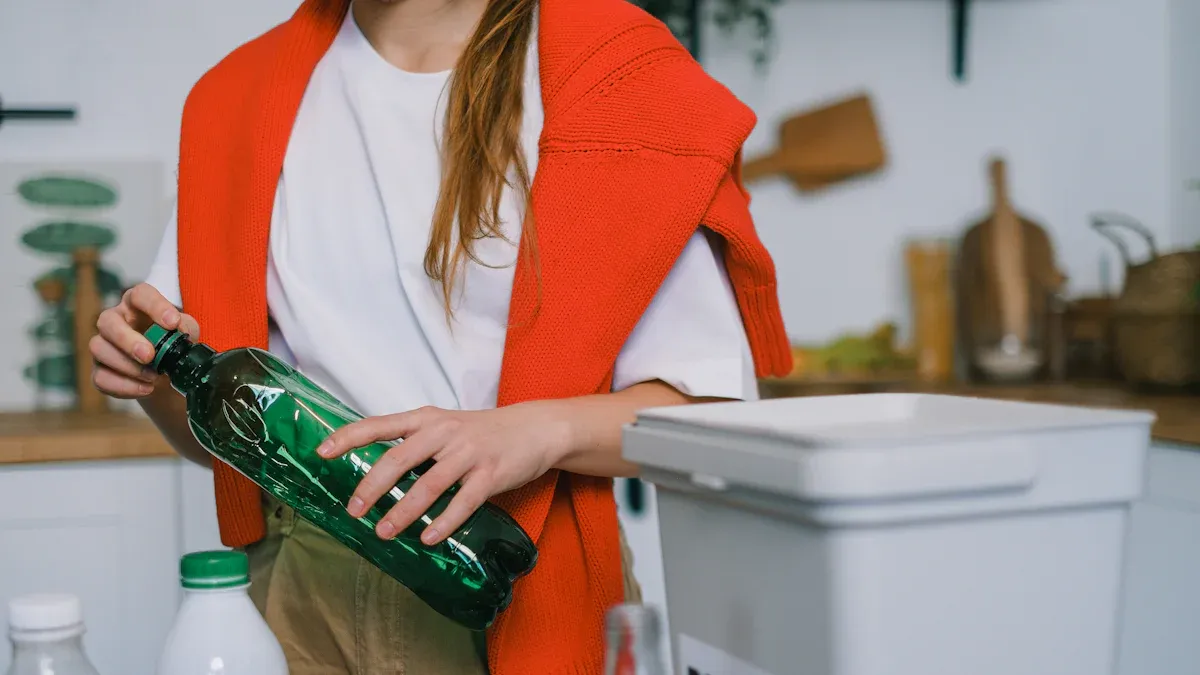 Ignoring Safety Gear When Operating a Plastic Shredder