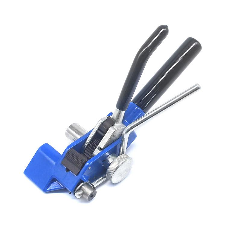 Preparing for Cable Fastening with a Stainless Steel Strap Tension Tool