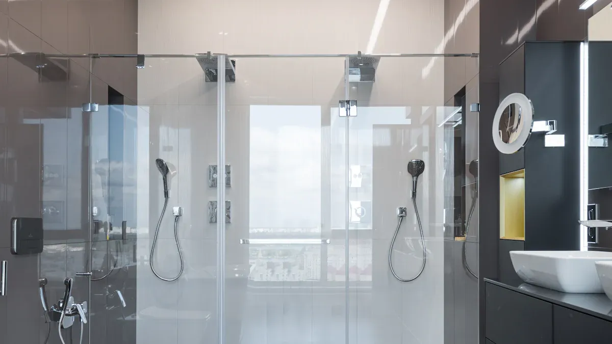 Por qué las bisagras de ducha de cierre suave son una mejora premium para los baños modernos