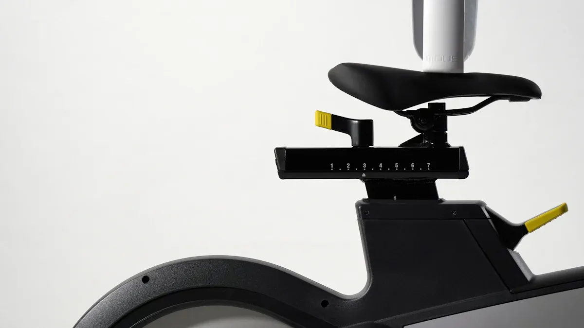 ¿Cuáles son las características principales de las bicicletas verticales magnéticas compactas con monitores de frecuencia cardíaca?