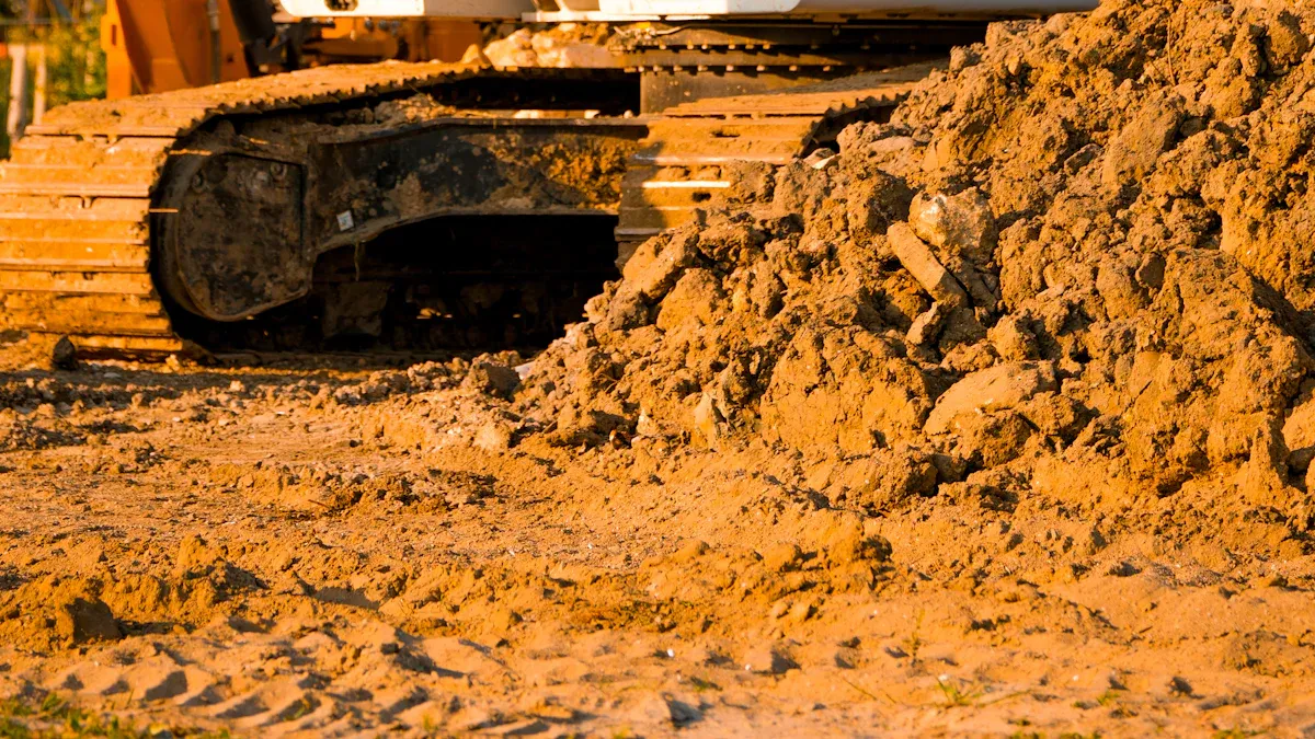 Operational and Environmental Factors Causing Excavator Tracks to Come Off