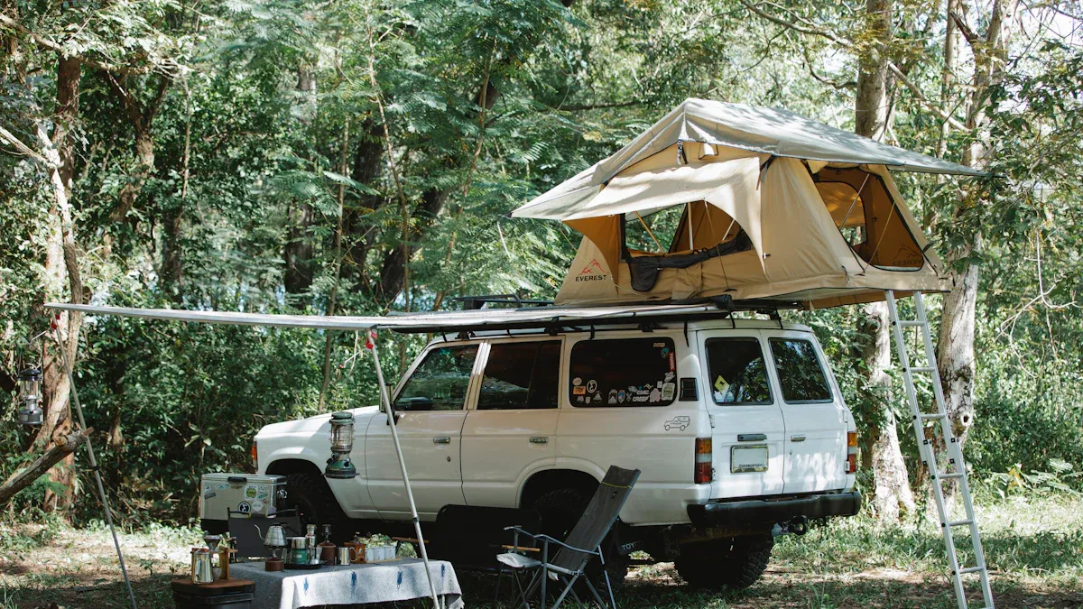 Comfort Items for Car Roof Tents