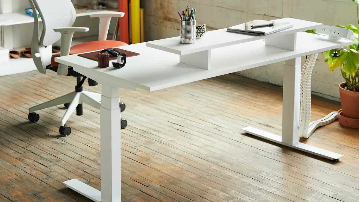 Typical weight capacity of a pneumatic sit-stand desk