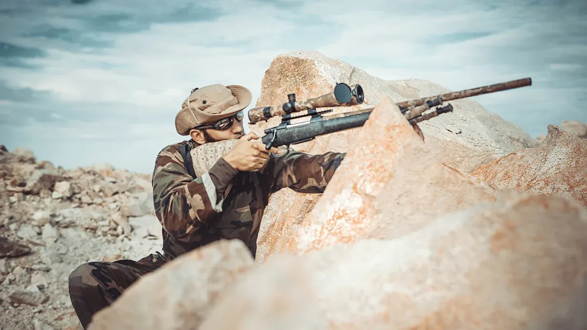 Tips for Using a Rifle Bipod on Rocky Terrain