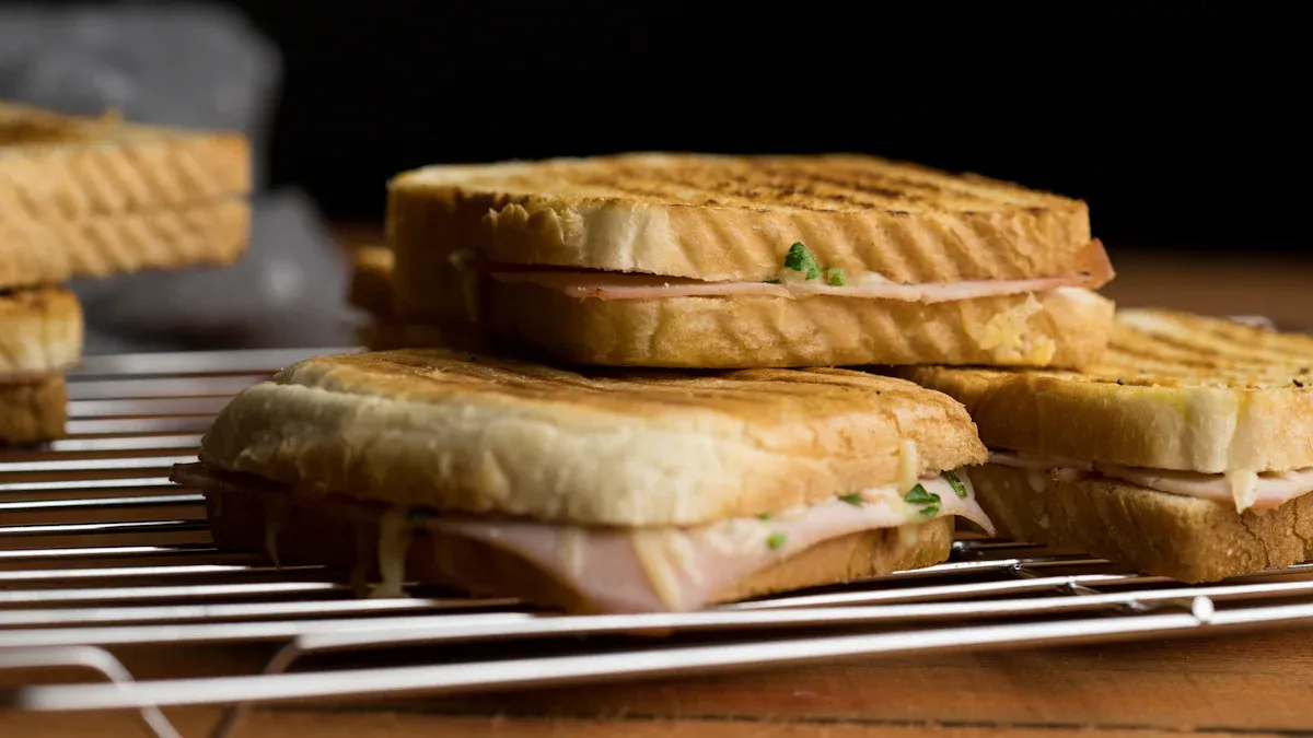 Vordeiler Einer -Sandwichpress