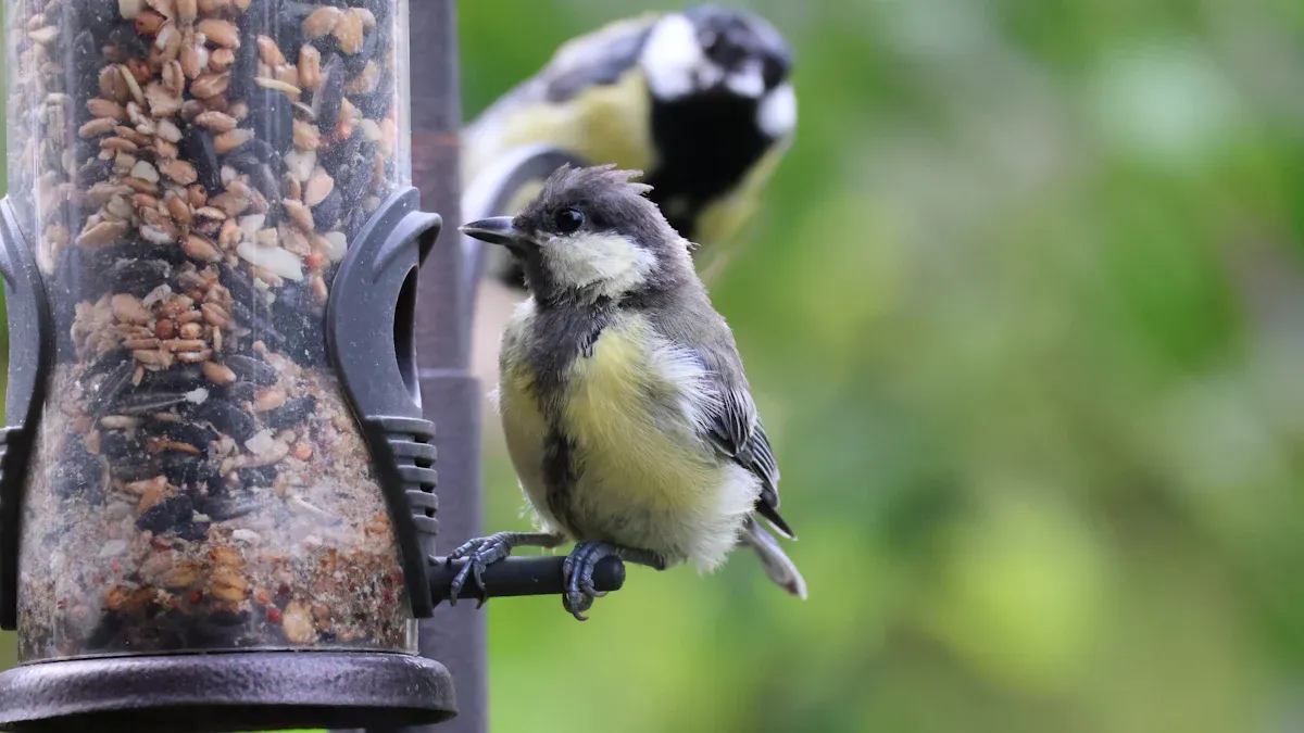 How to Feed Wild Birds with Dried Mealworms