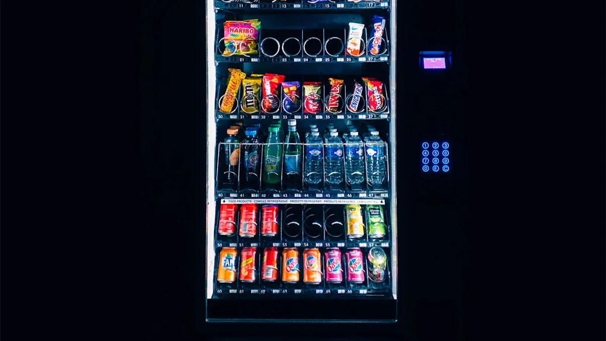 Components of a Vending Machine Keypad