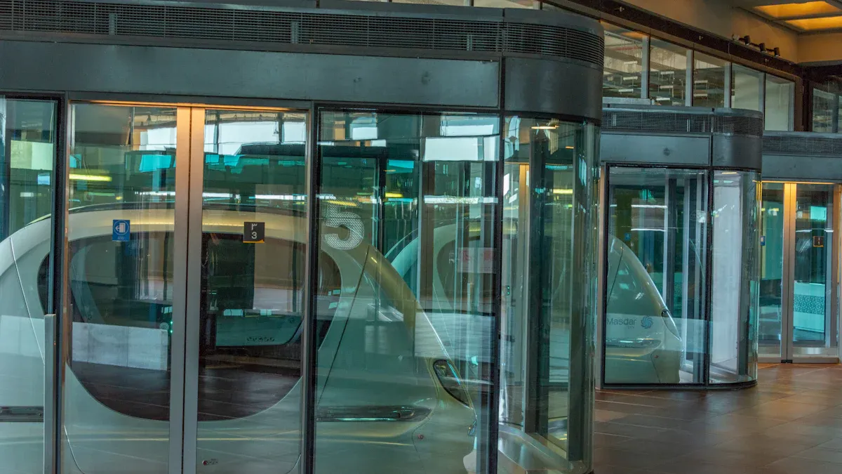 Enhancing Automatic Door Efficiency with Brushless Motor Integration
