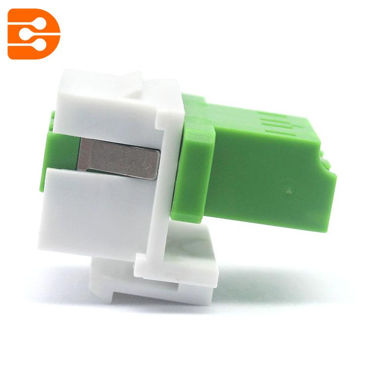 Space-Saving Features of LC APC Duplex Adapter