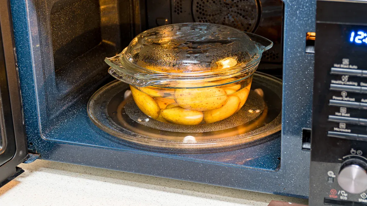 Can a microwave grill pan be used in all types of microwaves?