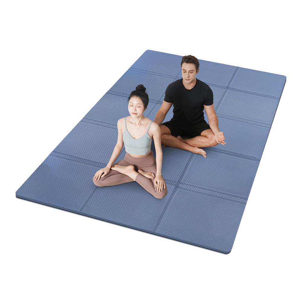 How a Yoga Mat for Spacious Workouts Solves Fitness Space Problems