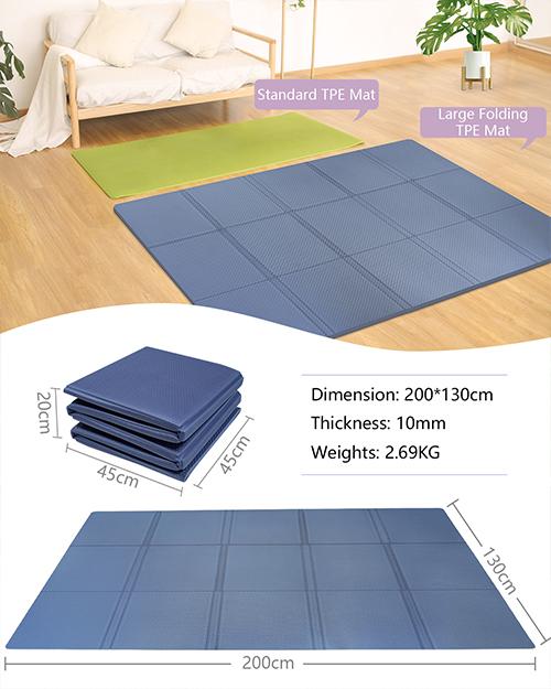 How a Yoga Mat for Spacious Workouts Solves Space Issues