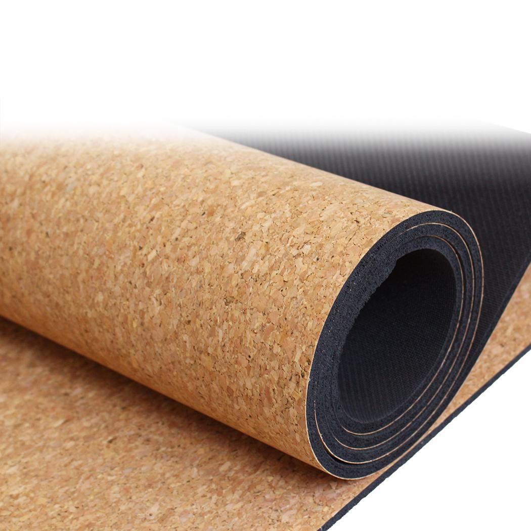 Características principales de la esterilla de yoga de corcho natural y caucho ecológica