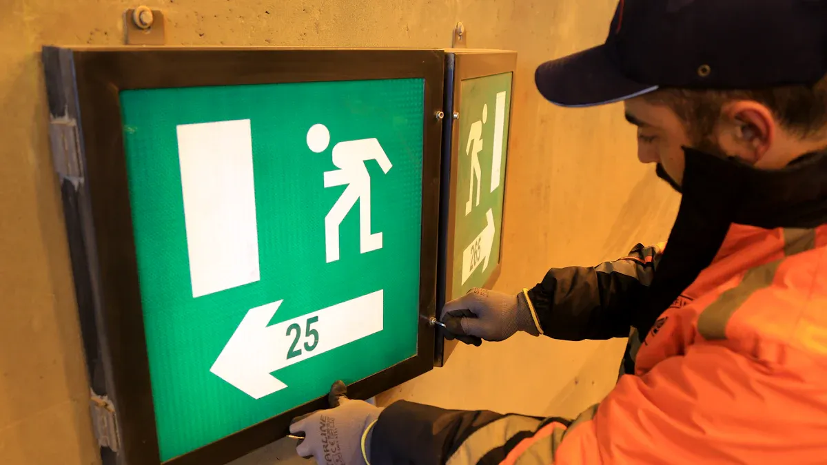 Testing Your LED Emergency Exit Sign
