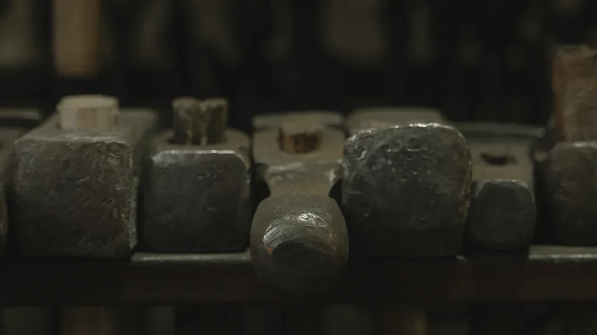 État brut de coulée des pièces d'usure en manganèse